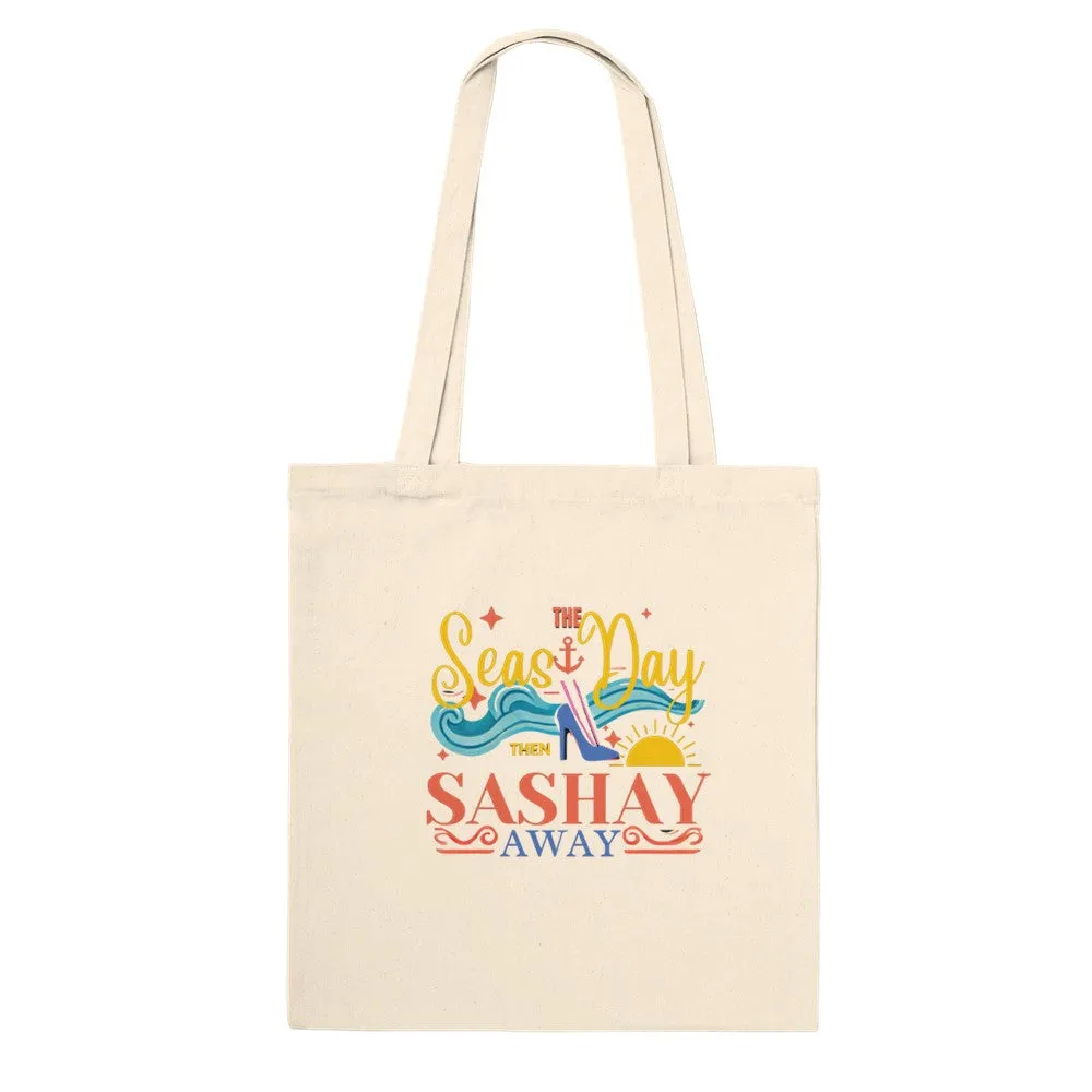 Seas the Day Eco-Friendly Tote Bag – Premium 10L Cotton Design