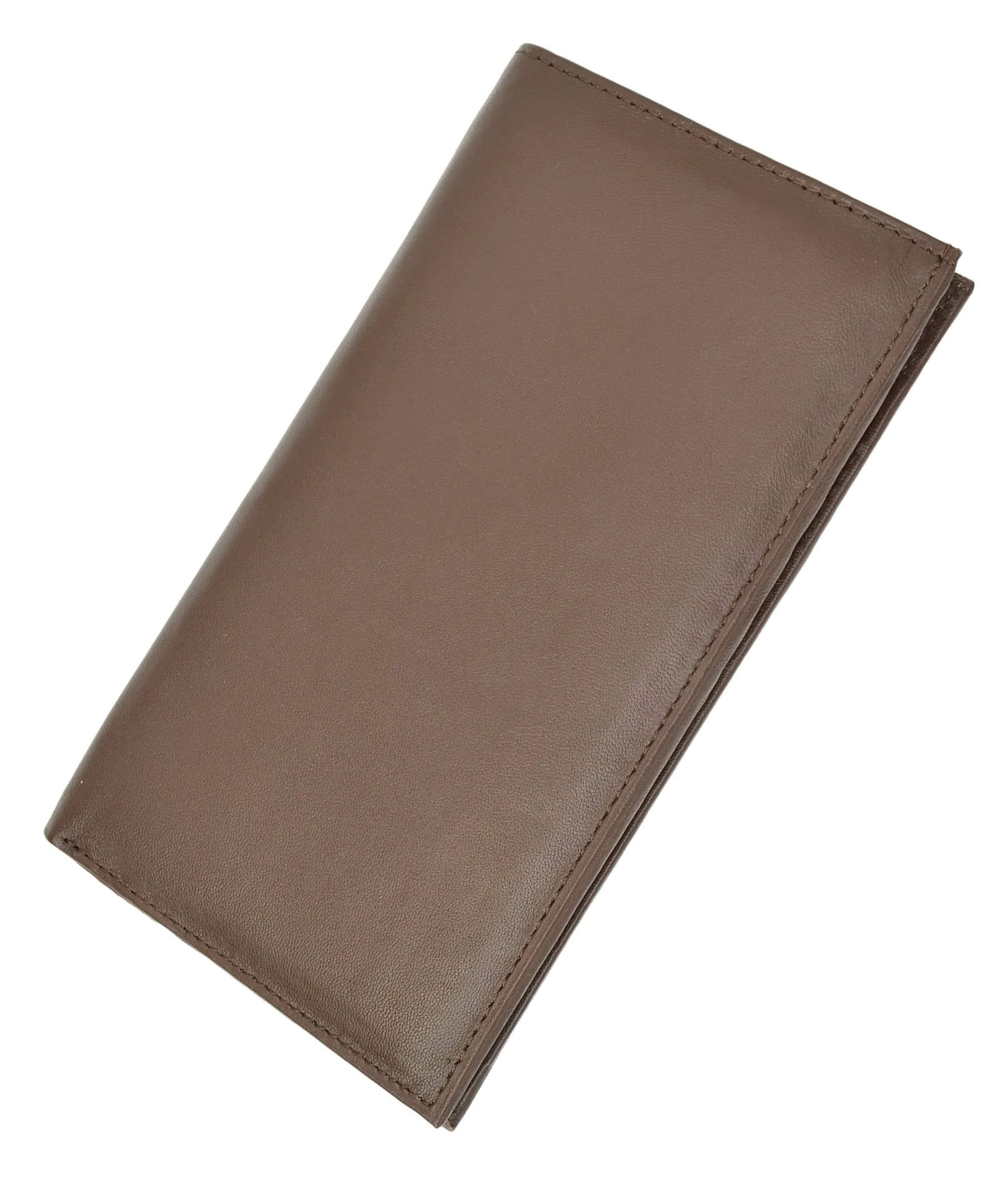 Slim Leather ID/Credit Card Holder Long Wallet with RFID Blocking