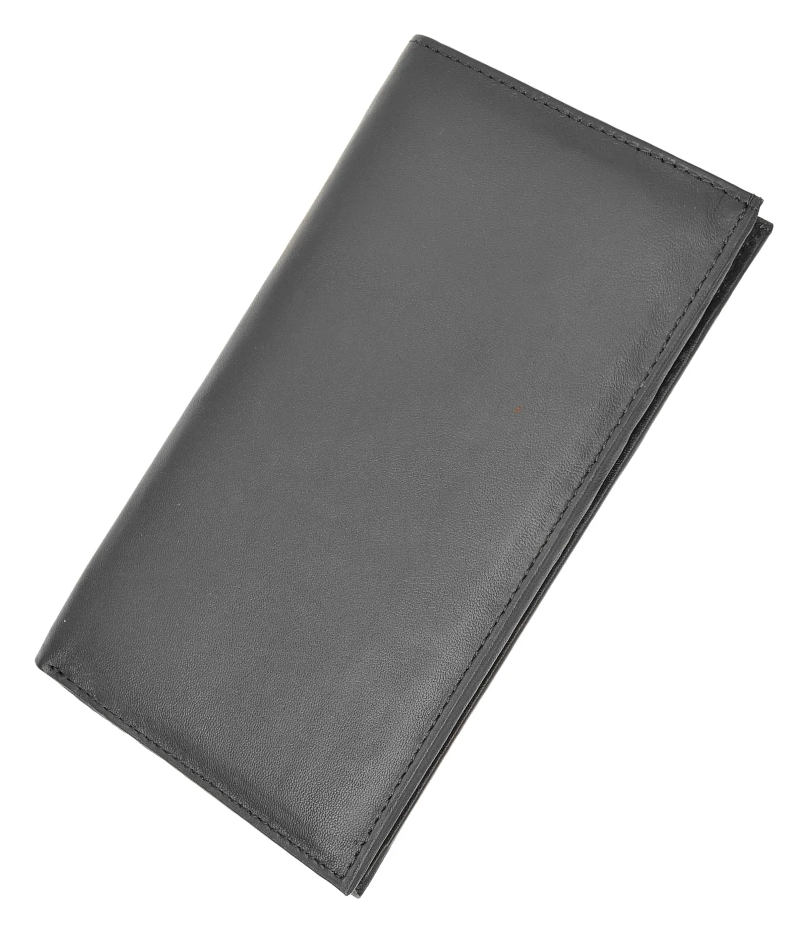 Slim Leather ID/Credit Card Holder Long Wallet with RFID Blocking
