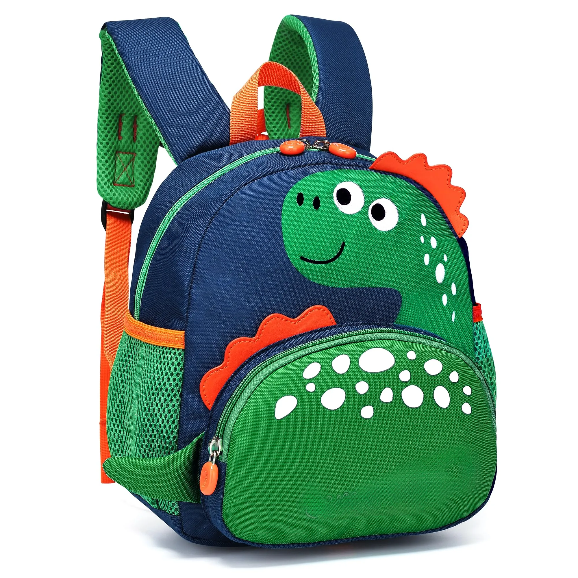Small backpack kids with chest strap, waterproof preschool toddler