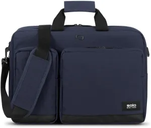 Solo New York Hybrid Briefcase Backpack - Laptop Carrying Bag, Fits 15.6" Computer, Brief for Travel & Work - Duane