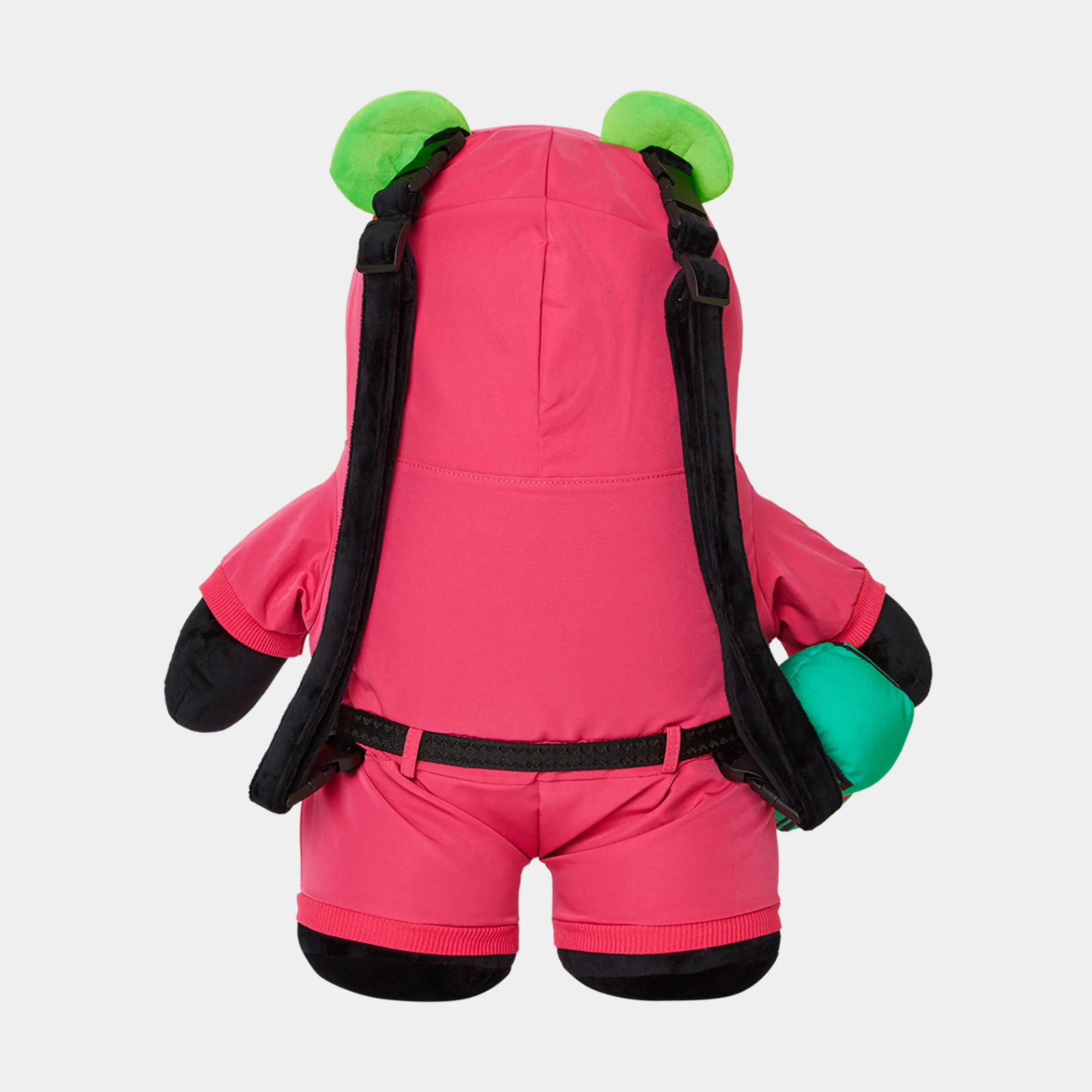 Squid Games Pink Soldier Mens Backpack (Pink/Black)
