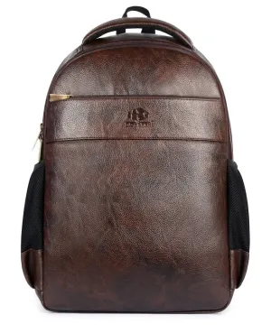 THE CLOWNFISH Laptop Backpack - Water Resistant, Padded | 31L | Dark Brown