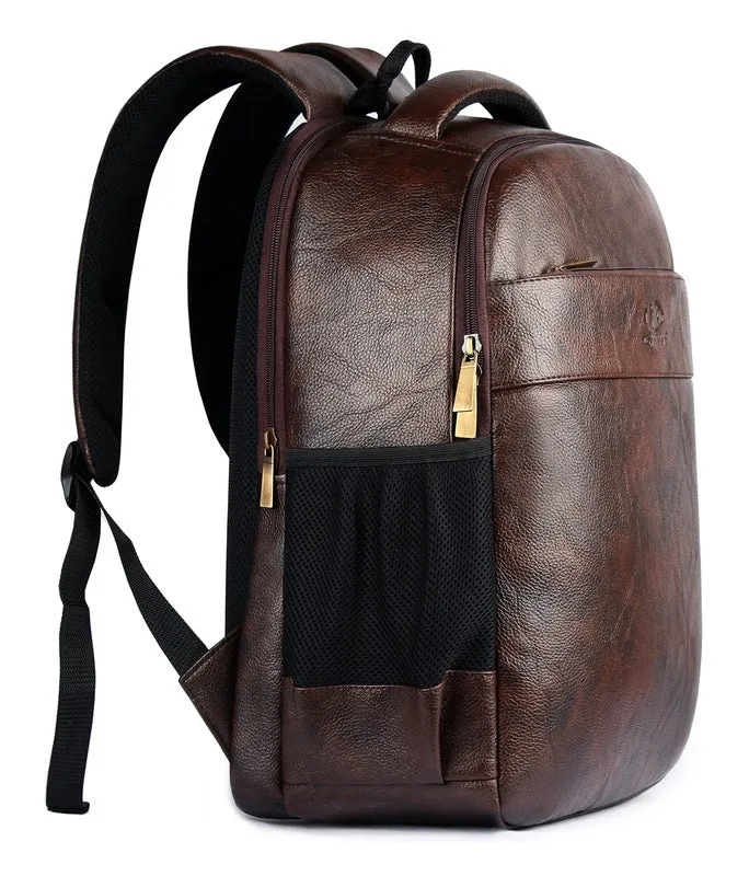THE CLOWNFISH Laptop Backpack - Water Resistant, Padded | 31L | Dark Brown