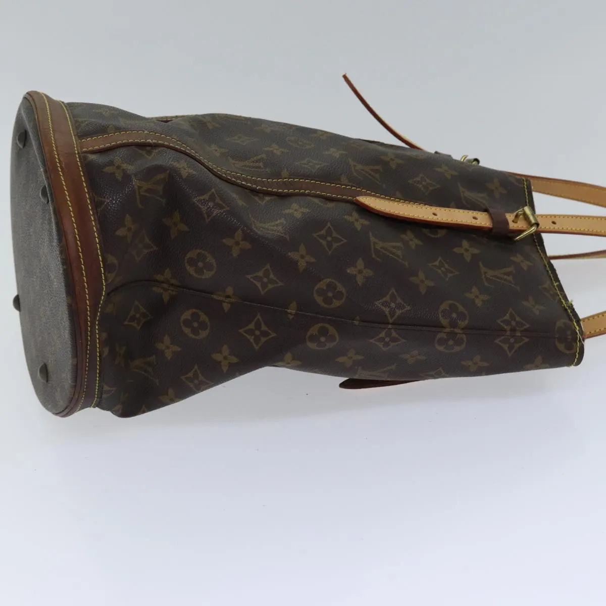 Trendy Inspired Louis Vuitton Monogram Bucket Gm Shoulder Bag M42236 Lv Auth Bs17699