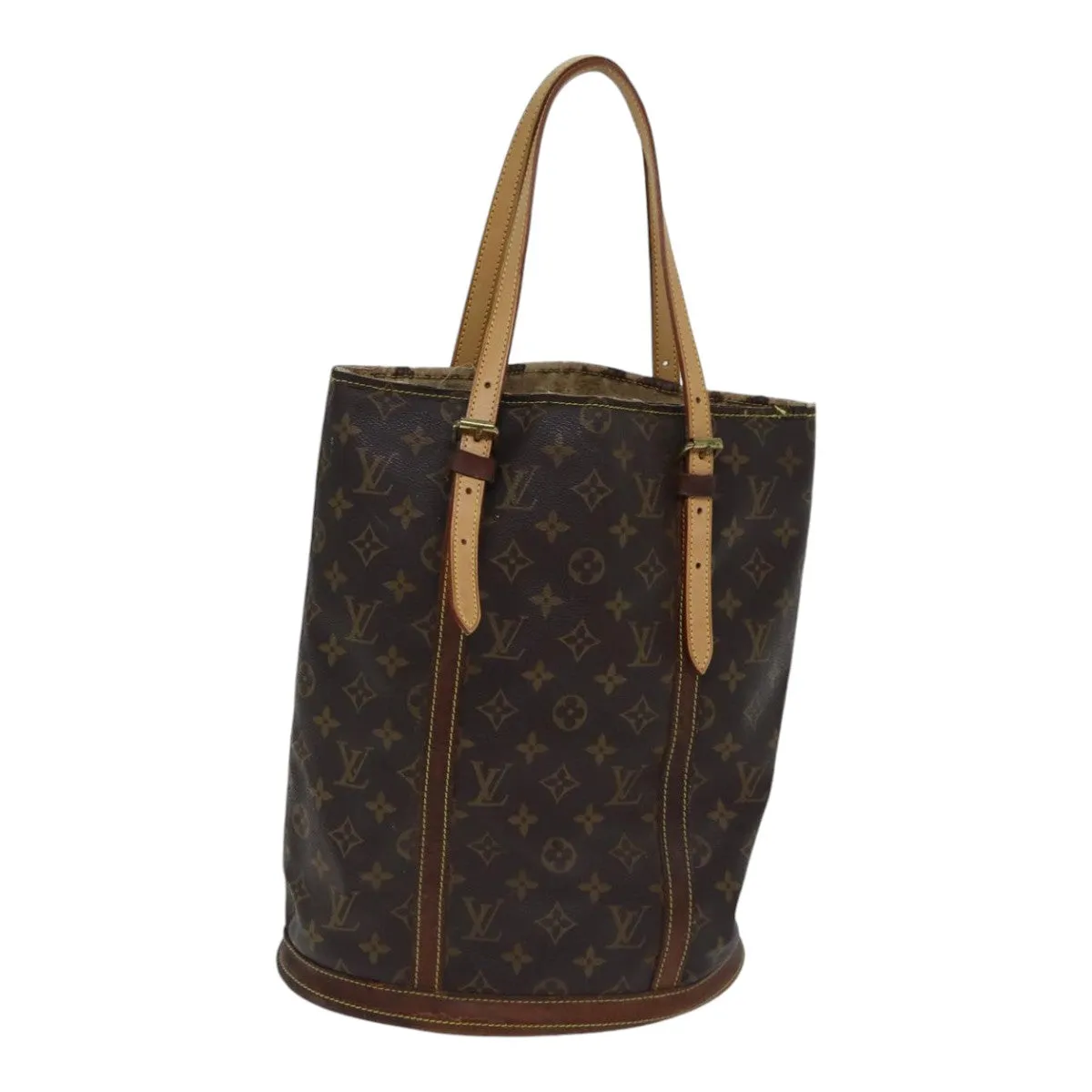 Trendy Inspired Louis Vuitton Monogram Bucket Gm Shoulder Bag M42236 Lv Auth Bs17699