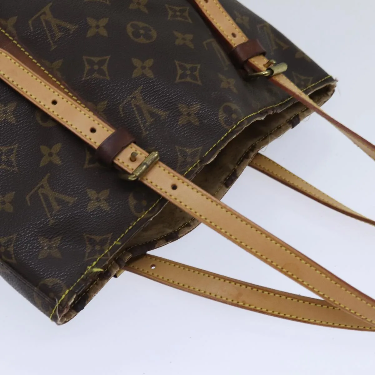 Trendy Inspired Louis Vuitton Monogram Bucket Gm Shoulder Bag M42236 Lv Auth Bs17699