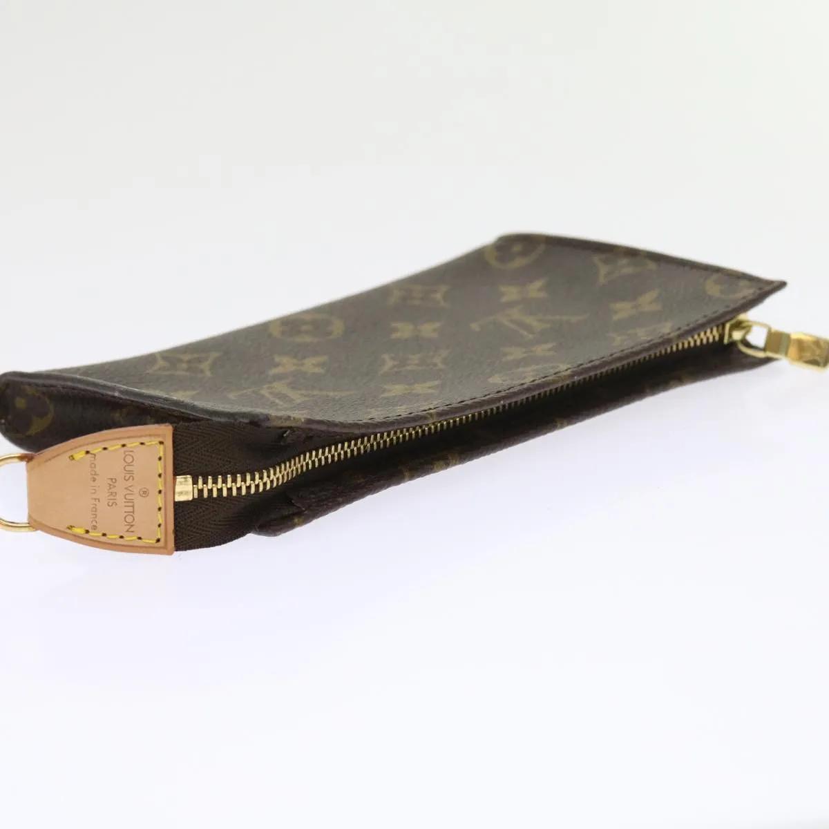 Trendy Inspired Louis Vuitton Monogram Bucket Pm Accessory Pouch Lv Auth 57397