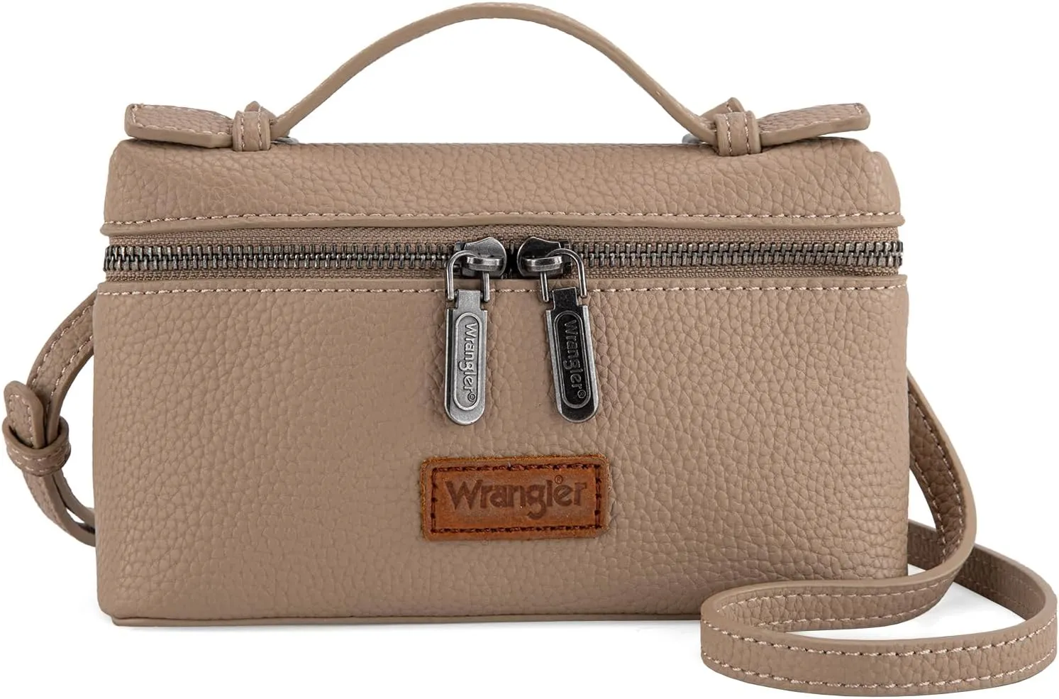 Wrangler Mini Crossbody Bag for Women Top-Handle Handbags Designer Shoulder Cute Purses Trendy