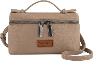 Wrangler Mini Crossbody Bag for Women Top-Handle Handbags Designer Shoulder Cute Purses Trendy